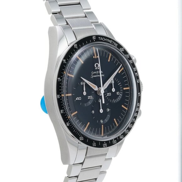 OMEGA Speedmaster First Omega in Space 310.30.40.50.06.001 Gray Blue mens Wa... - Picture 3 of 6